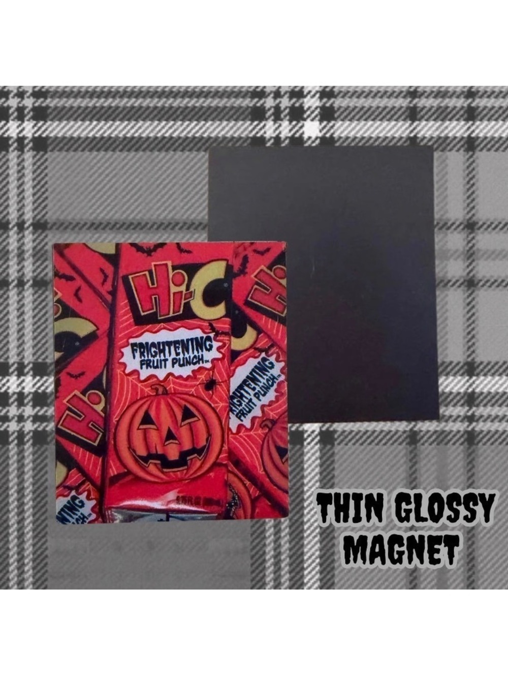 Hi-C Frightening Fruit Punch Halloween Thin Glossy Magnet